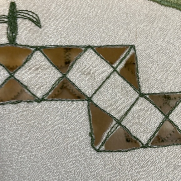 Dutch Folk Art Square 85 x 85 cm Table Cloth Doily - Picture 6 of 16